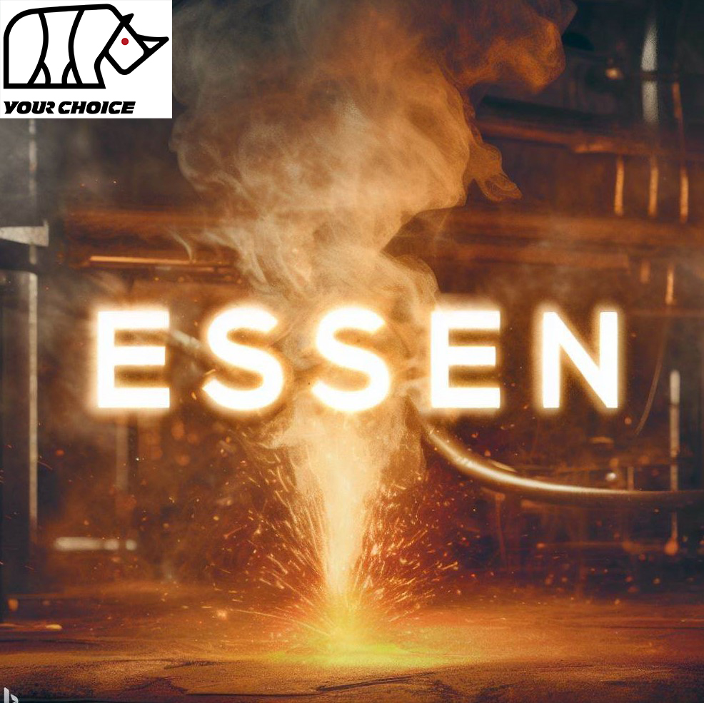 Niemieckie pokazy spawalnicze w Essen